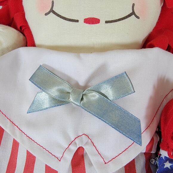 Applause Raggedy Ann and Andy Dolls Set Stars and Stripes 1998 HSN Limited 5000 - Picture 10 of 12